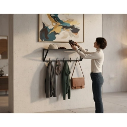 Wieszak ścienny metalowy Rozmiary Kolory WM-10